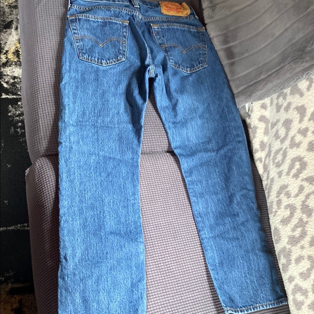 Levi's Blue Straight Jeans Classic Denim